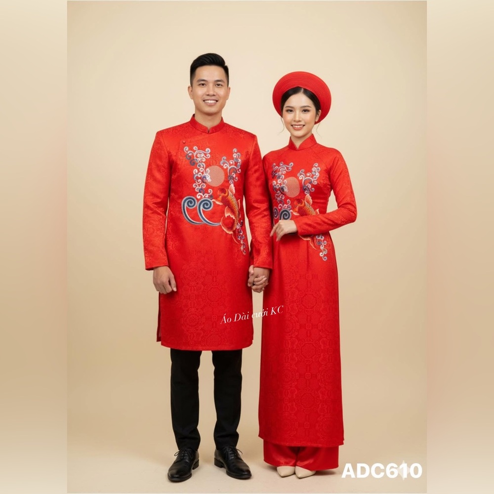 Elegant Red Traditional Outfit Set